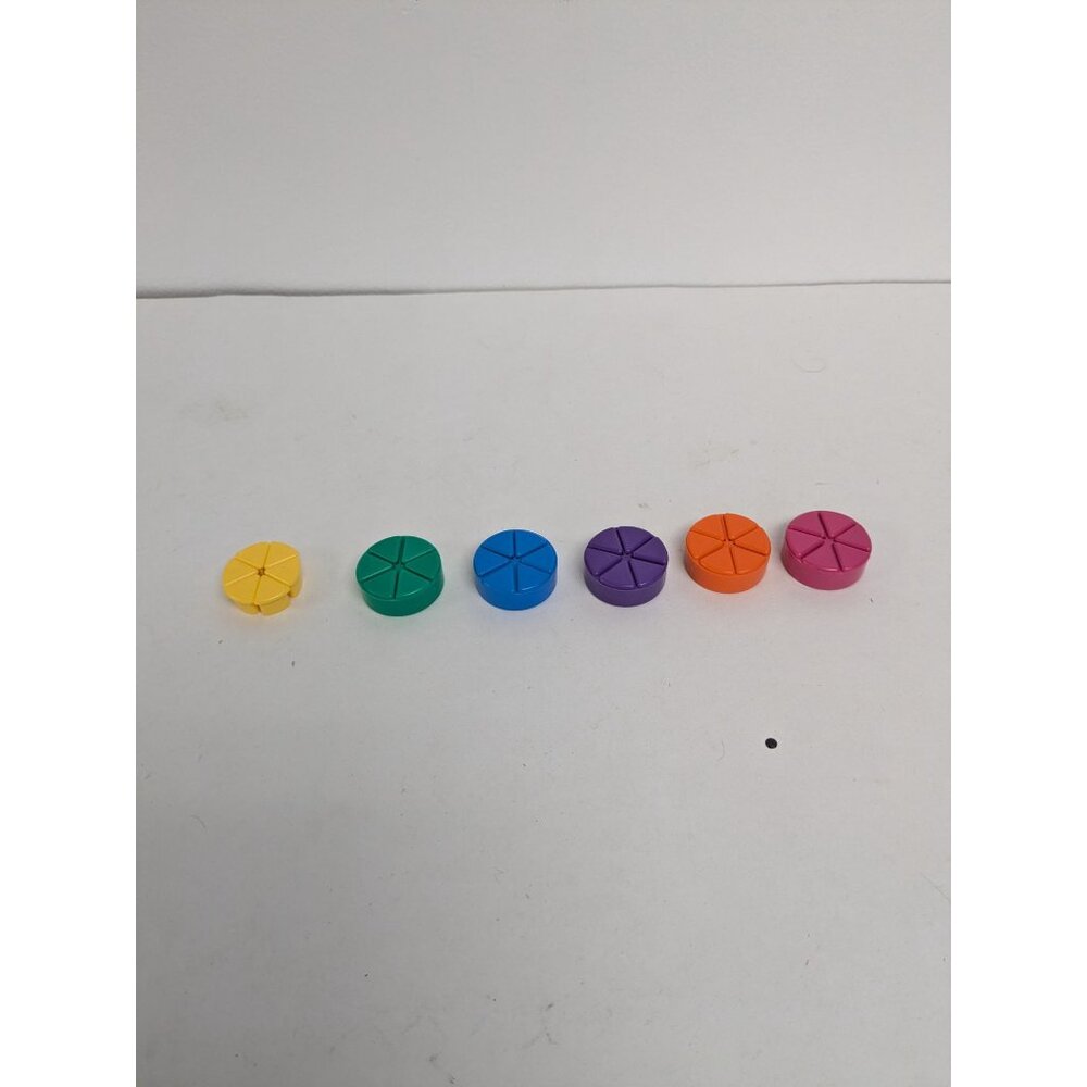 Hasbro 2008 Trivial Pursuit 25th Anniversary Game Replacement Pie Pieces